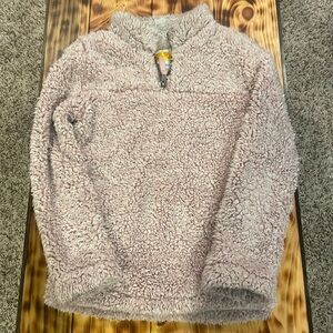 C&C California 1/4 zip Sherpa fleece